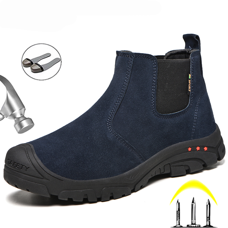 Chelsea Boots Suede - Obuwie robocze i buty ochronne niezniszczalne