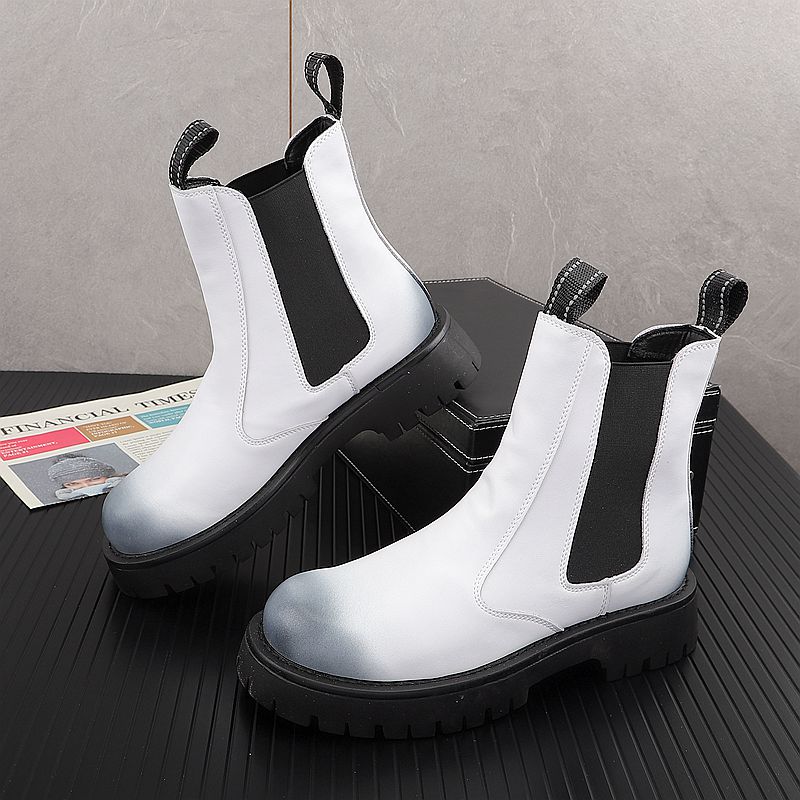 Chelsea Boots Suede - Męskie luksusowe buty z prawdziwej skóry,