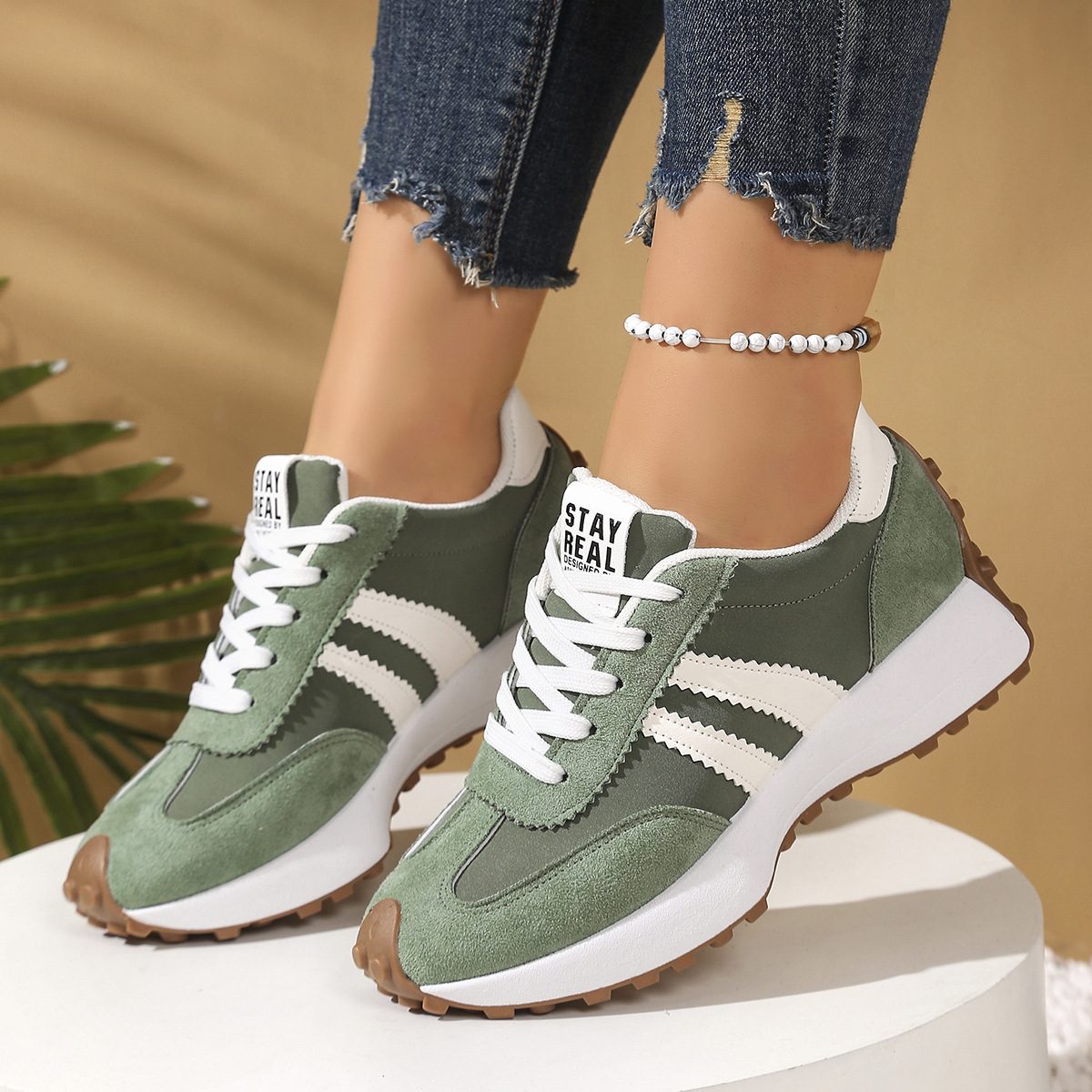 Damskie sneakersy designerskie – Running Shoes Lightweight recenzja i cena