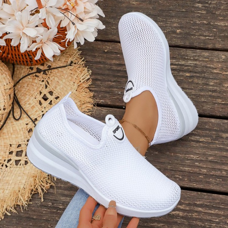 Damskie wsuwane sneakersy z si – Mesh Trainer Breathable recenzja i cena