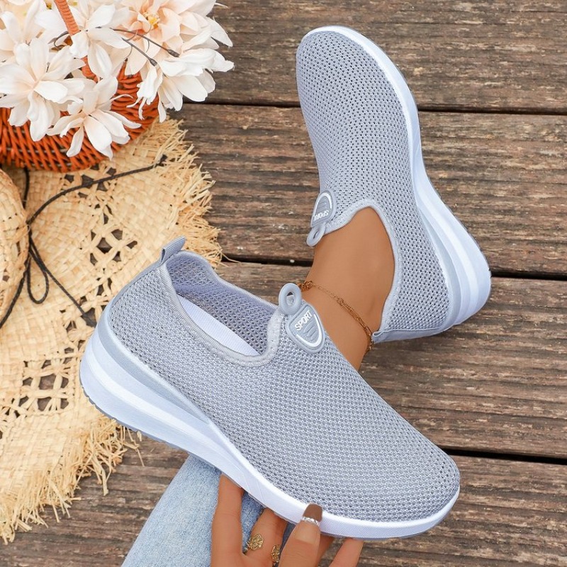 Damskie wsuwane sneakersy z si – Mesh Trainer Breathable recenzja i cena
