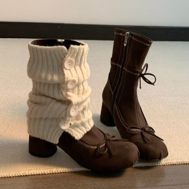 Botki damskie na wysokim obcas – Chelsea Boots Suede recenzja i cena