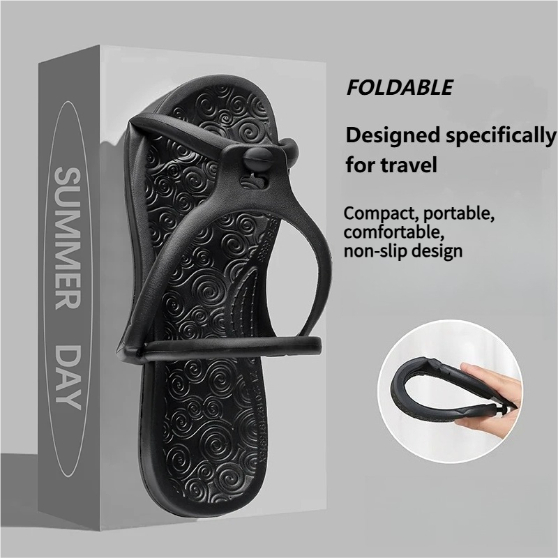 Ulepszone Składane Kapcie Podr – Men'S Shoes For Summer recenzja i cena