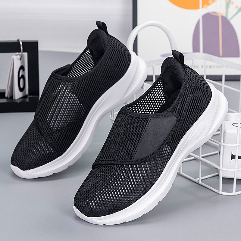 Męskie letnie oddychające buty – Men Shoes Velcro recenzja i cena