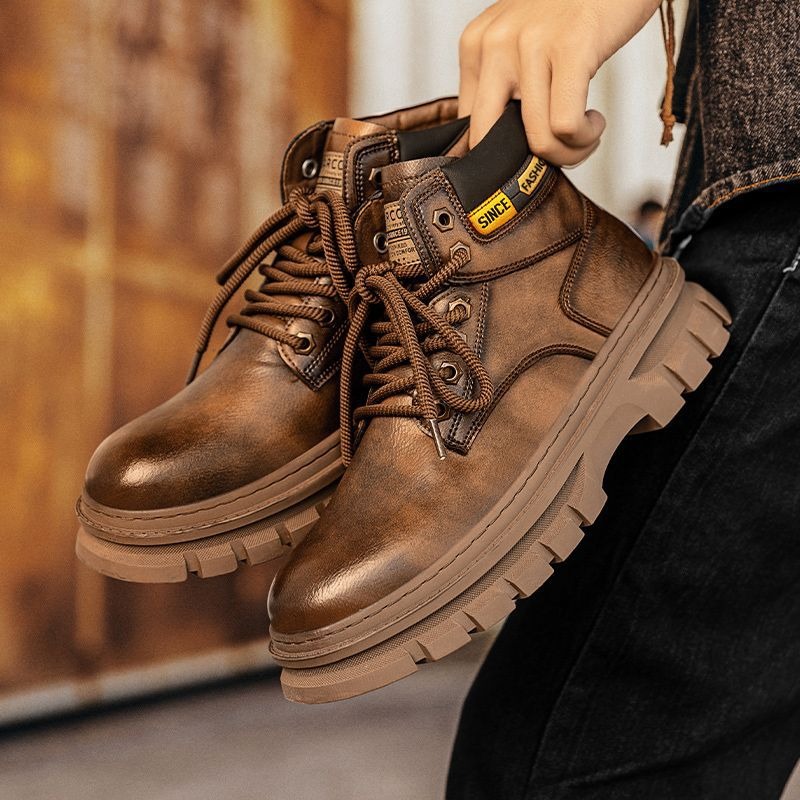 Męskie botki na platformie w s – Chelsea Boots Suede recenzja i cena