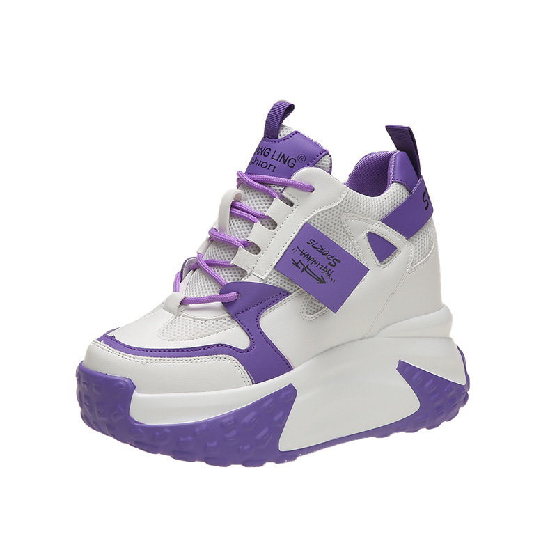 Damskie sneakersy na wysokiej  – Mesh Trainer Breathable recenzja i cena