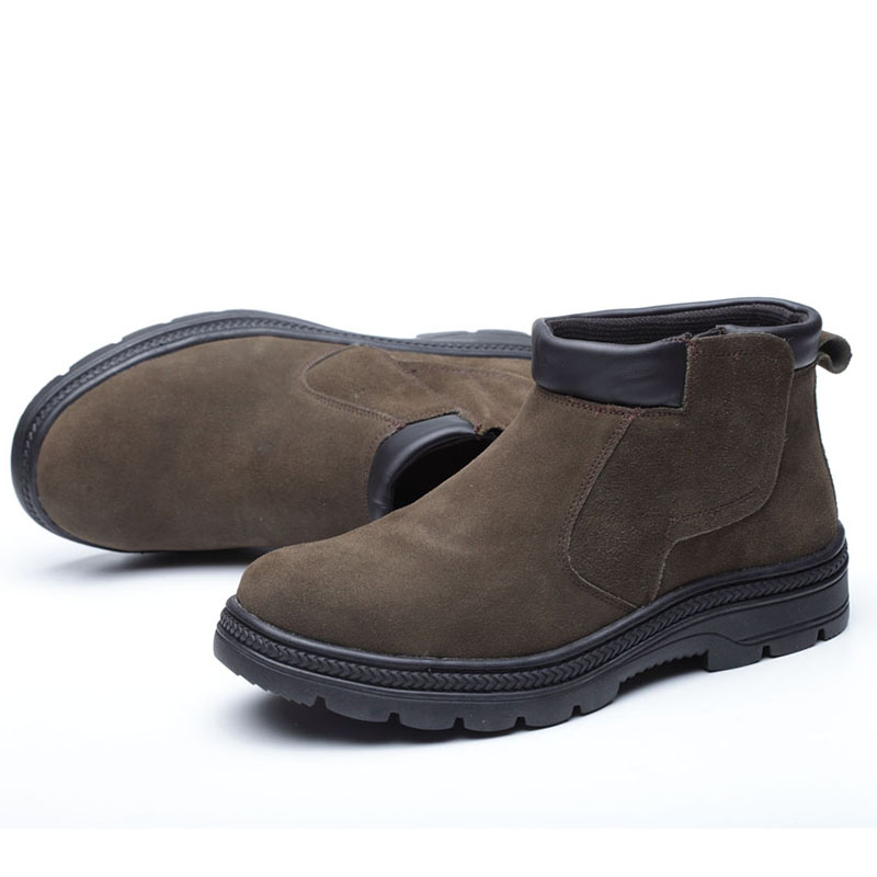 Męskie buty robocze casualowe  – Chelsea Boots Suede recenzja i cena