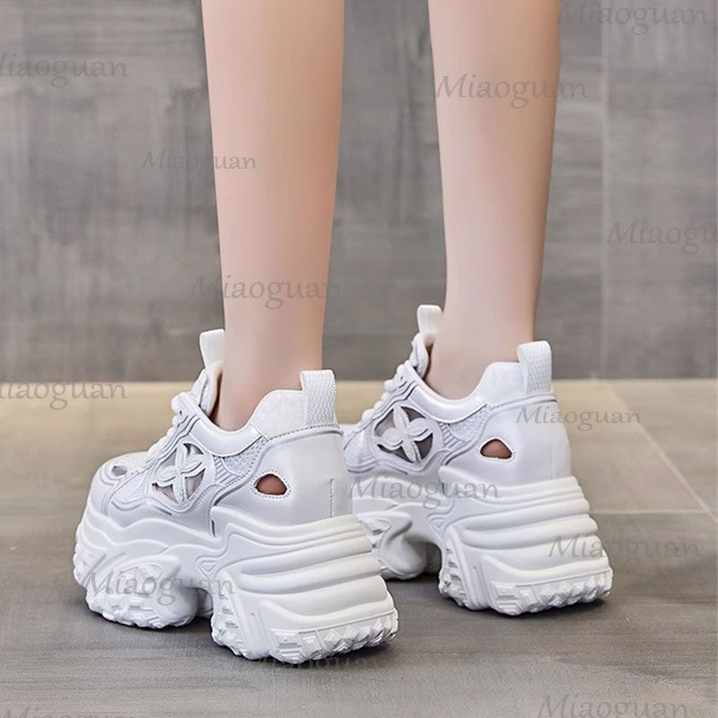 Damskie sneakersy na platformi – Mesh Trainer Breathable recenzja i cena