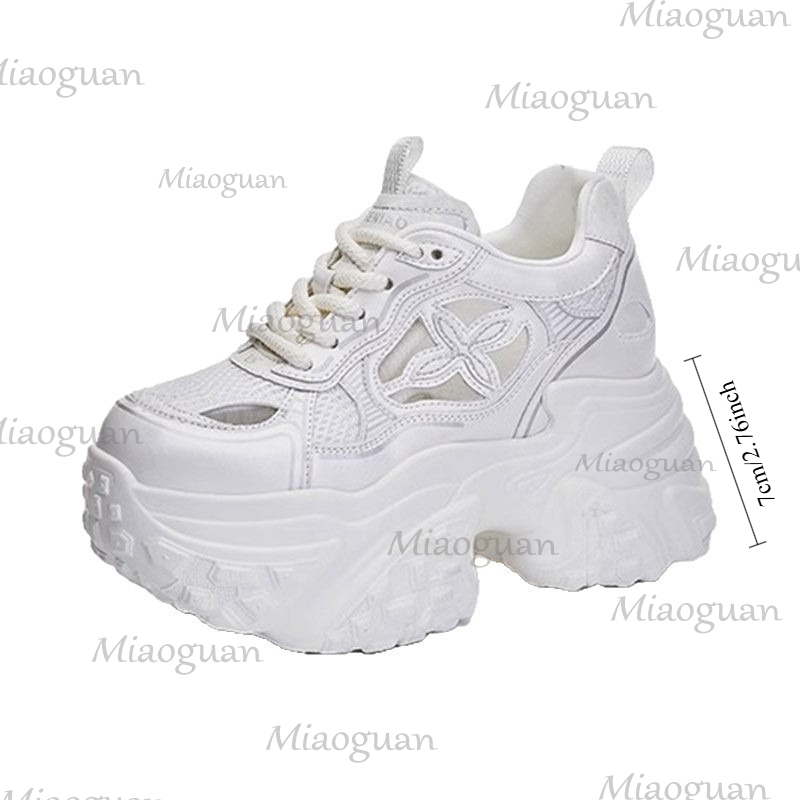 Damskie sneakersy na platformi – Mesh Trainer Breathable recenzja i cena