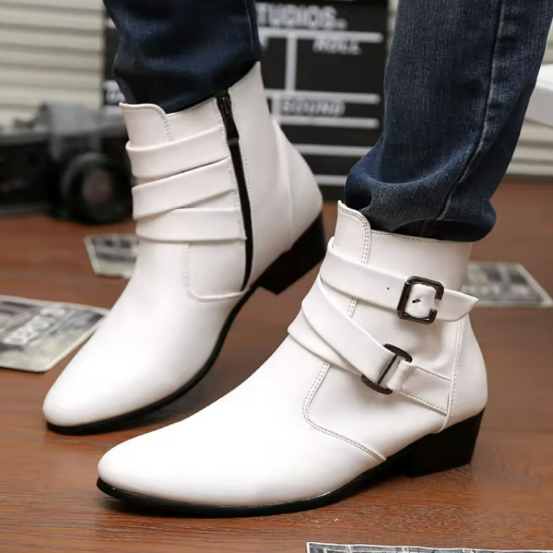 Luksusowe buty męskie Skórzane – Chelsea Boots Suede recenzja i cena