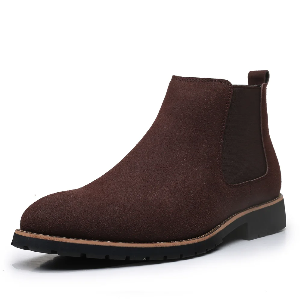 Męskie botki do kostki w stylu – Chelsea Boots Suede recenzja i cena