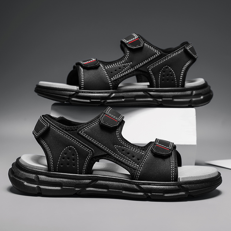 Męskie letnie sandały outdooro – Men Shoes Velcro recenzja i cena