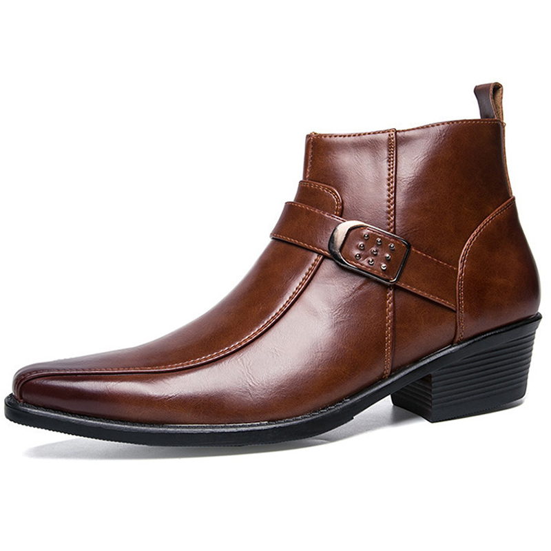Nowe męskie buty retro kowbojk – Chelsea Boots Suede recenzja i cena