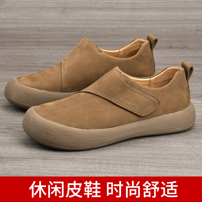 Męskie mokasyny na co dzień 20 – Men Shoes Velcro recenzja i cena