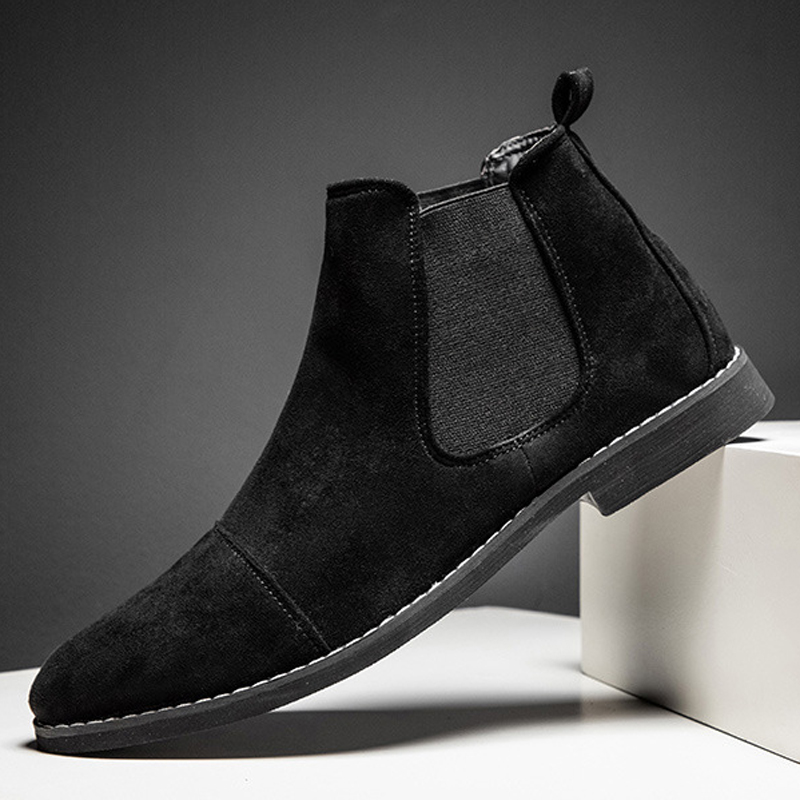 Męskie botki Chelsea ze skóry  – Chelsea Boots Suede recenzja i cena