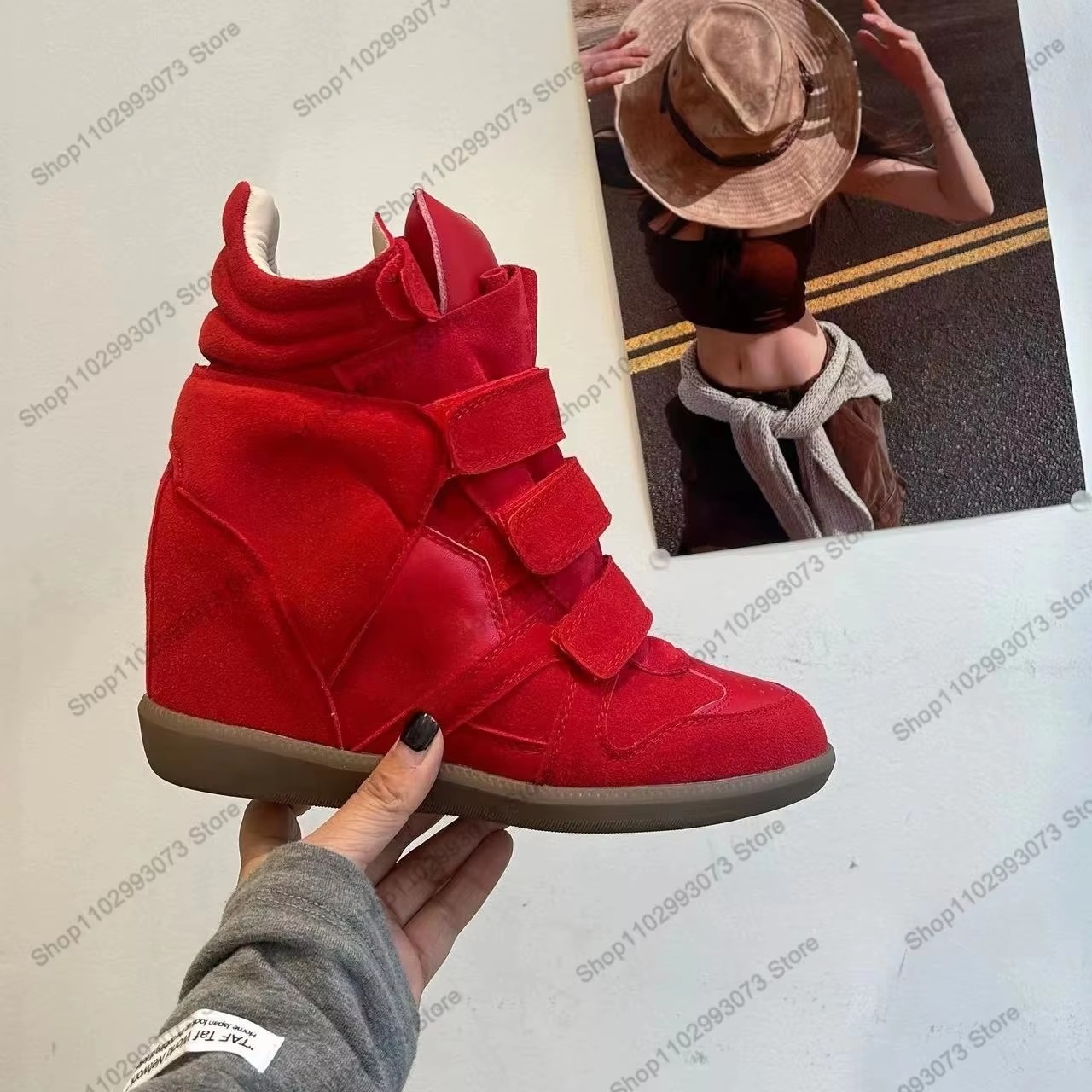 Damskie sneakersy na ukrytym k – Running Shoes Lightweight recenzja i cena